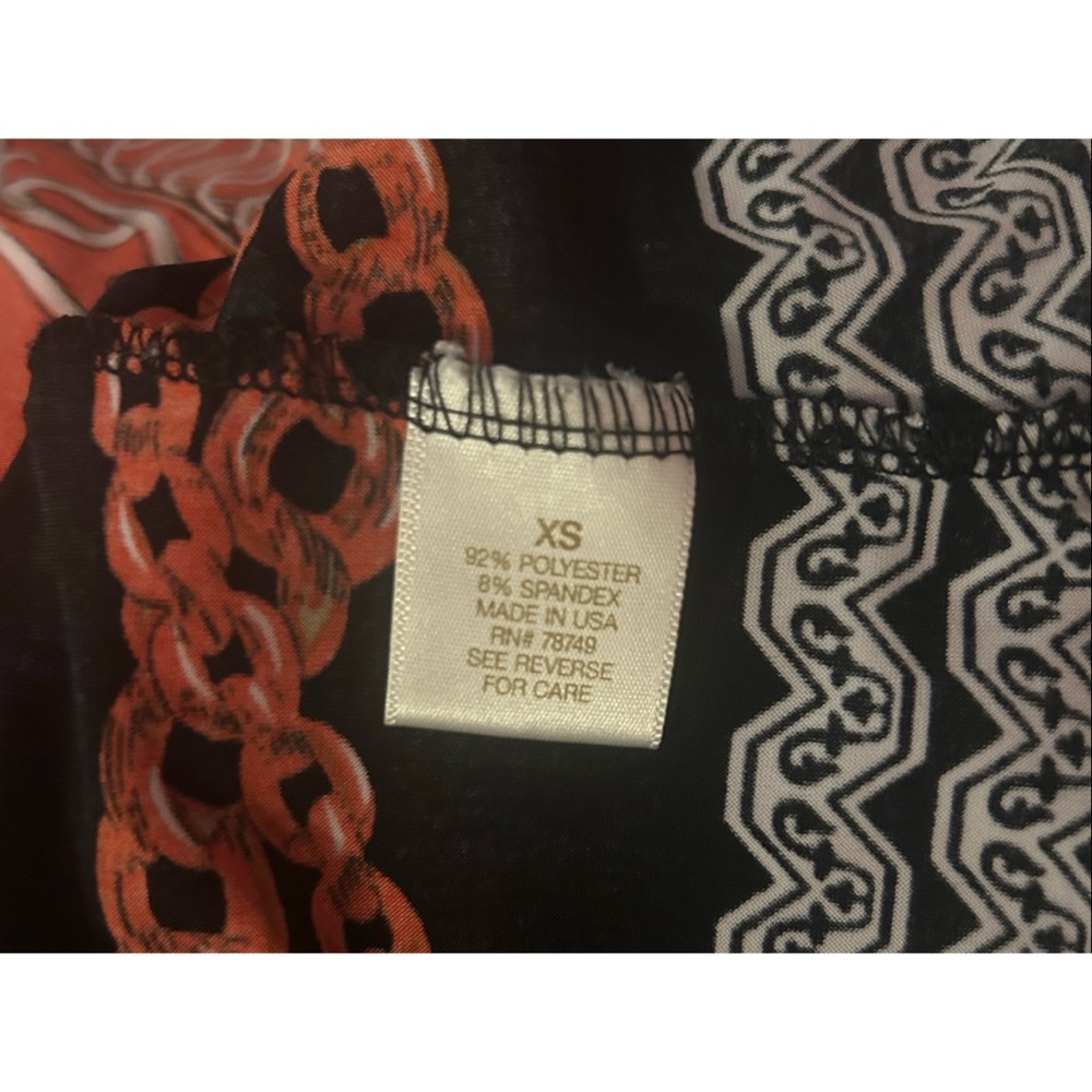 Arden B Backless Patterned Dress - image 7